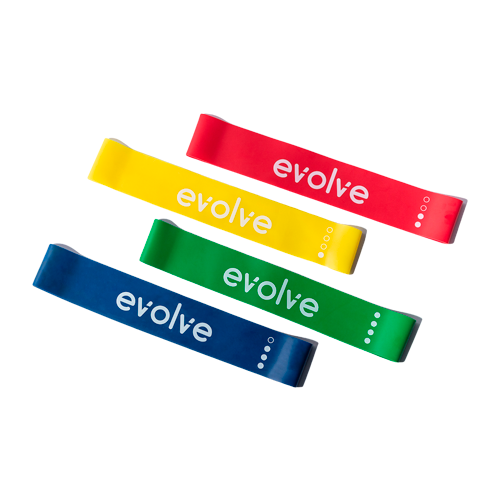 LATEX RESISTANCE BANDS (X4) - SET